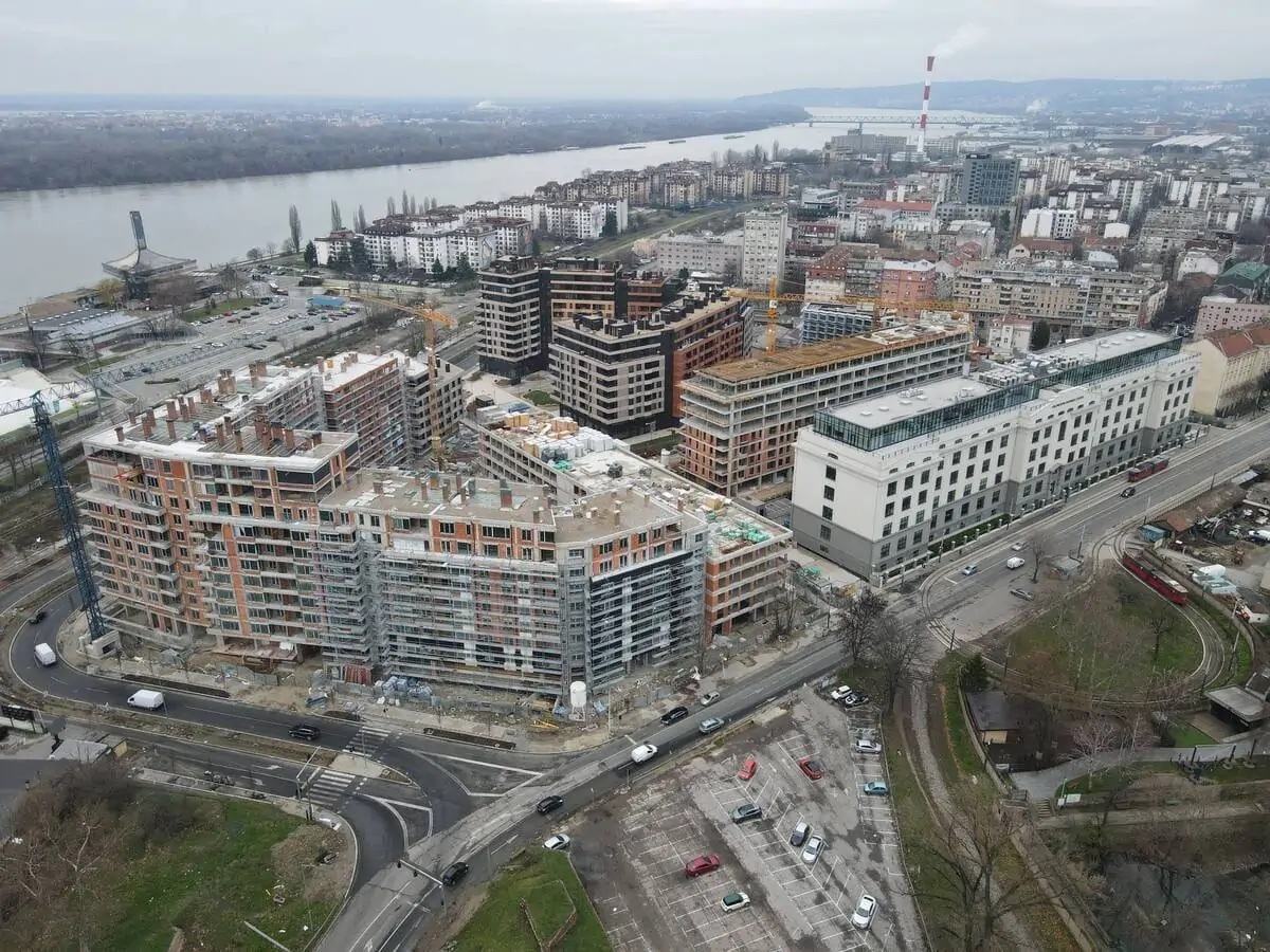 K District, kompleks stambeno-poslovnih objekata u izgradnji